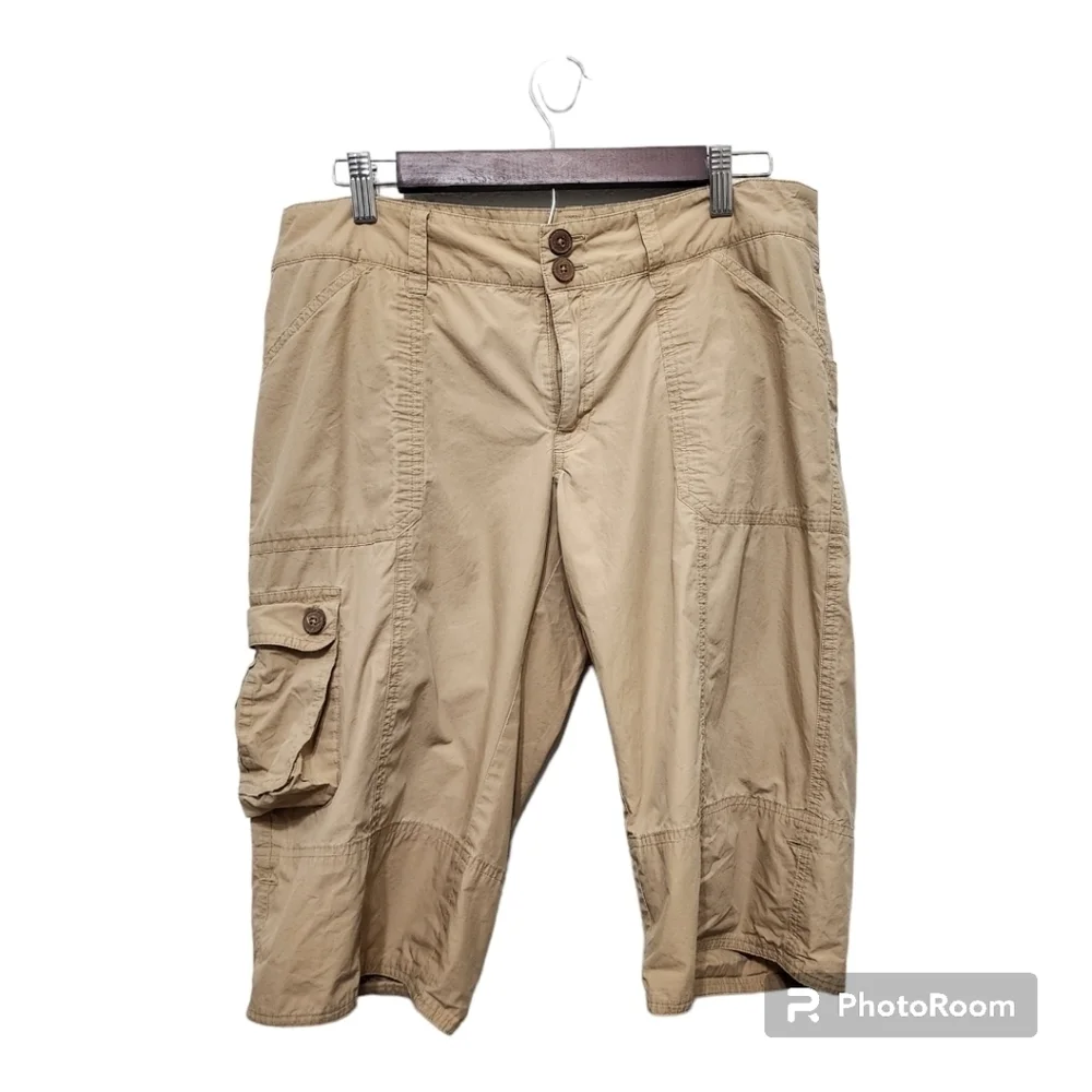 Patagonia Cotton Tan Hiking Shorts Size 10